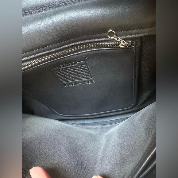 Vintage Coach Black Madison Messenger/Briefcase Bag - Picture 4 of 5